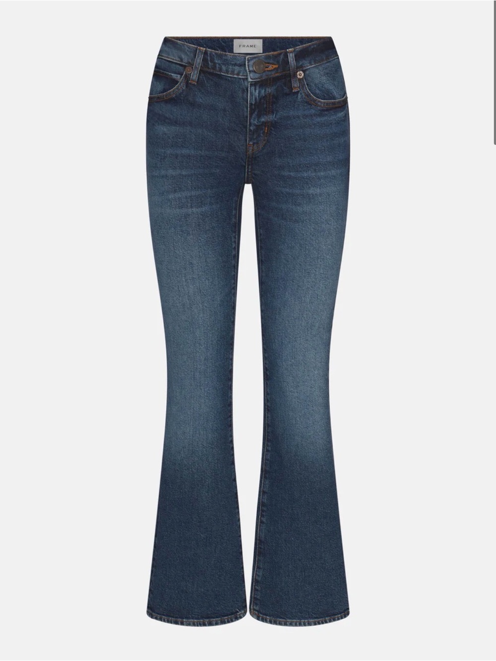 FRAME Le Pixie low rise flare jeans
